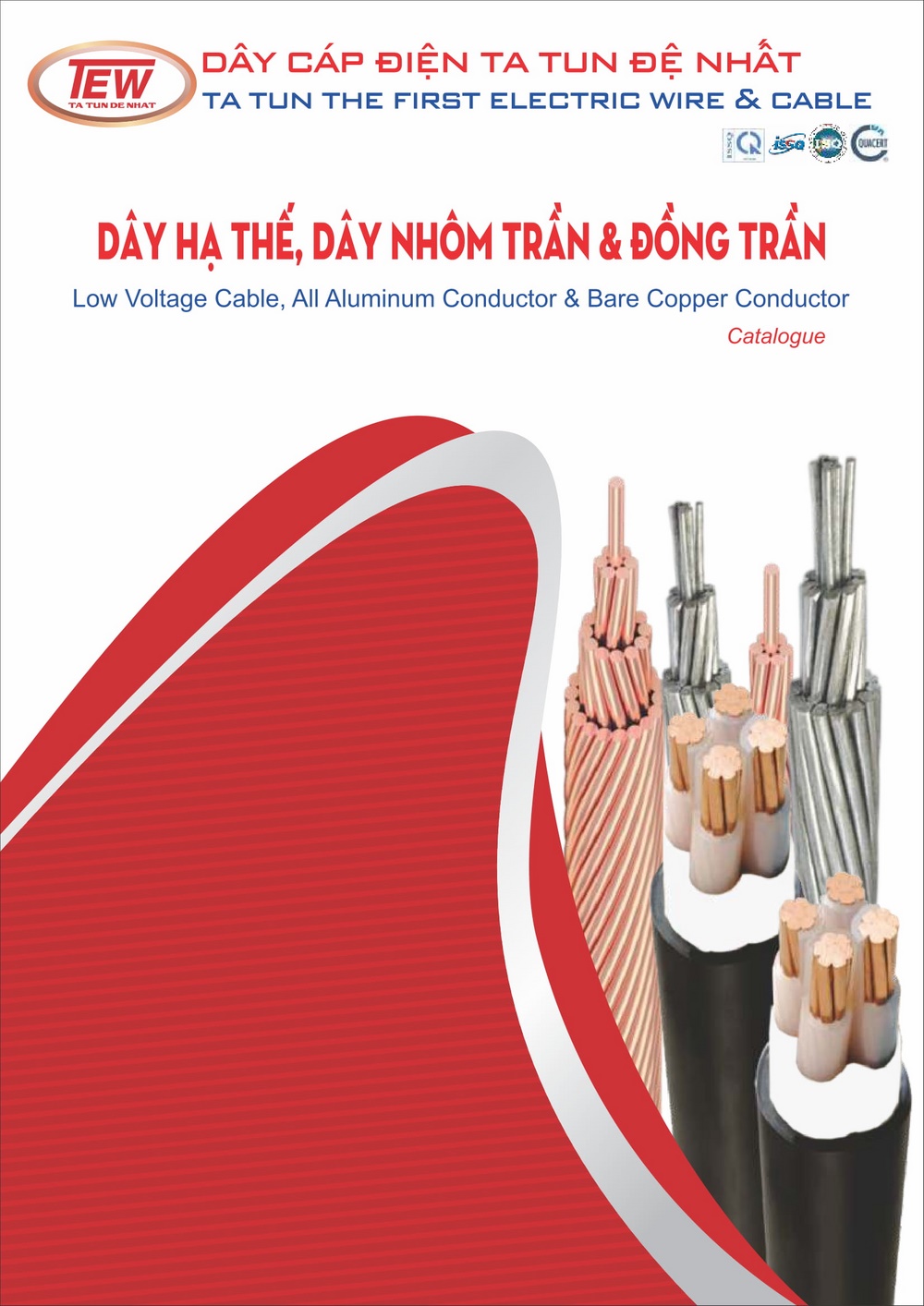 Catalogue dây cáp điện Ta Tun Đệ Nhất - Hạ Thế